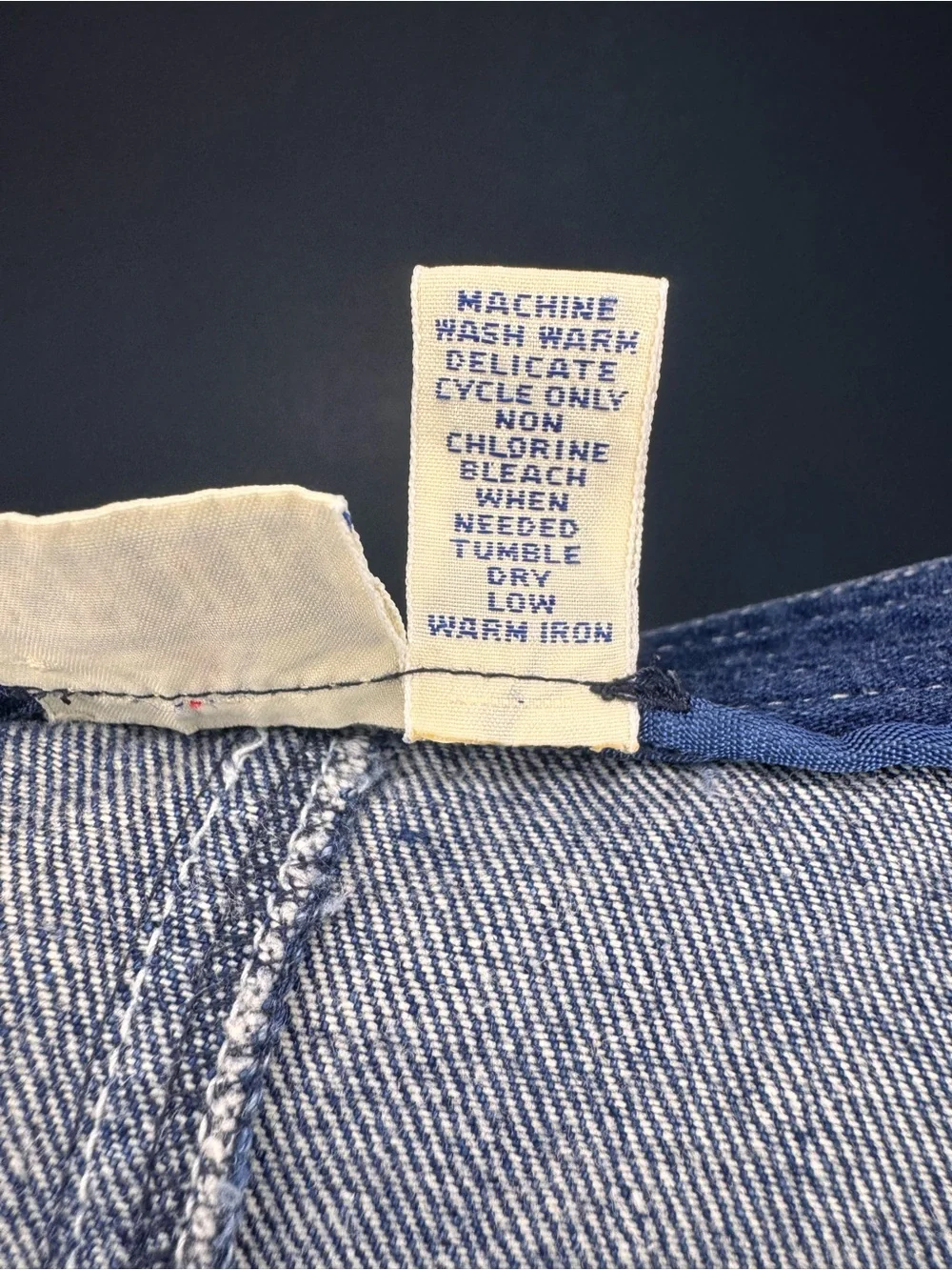 JGHOOk Vintage Dark Blue Denim Maxi Skirt